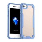 For iPhone SE 2022 Armor Glaze PC Hybrid TPU Phone Case(Blue) - 1