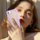 For iPhone SE 2022 Armor Glaze PC Hybrid TPU Phone Case(Purple) - 3