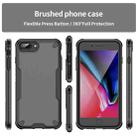 For iPhone 8 Plus Armor Glaze PC Hybrid TPU Phone Case(Black) - 2