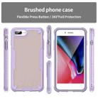 For iPhone 8 Plus Armor Glaze PC Hybrid TPU Phone Case(Purple) - 2