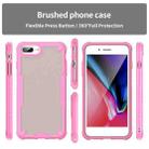 For iPhone 7 Plus Armor Glaze PC Hybrid TPU Phone Case(Pink) - 2