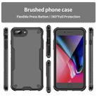 For iPhone 7 Plus Armor Glaze PC Hybrid TPU Phone Case(Black) - 2