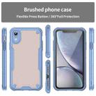 For iPhone XR Armor Glaze PC Hybrid TPU Phone Case(Blue) - 2