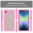 For iPhone SE 2024 Armor Glaze PC Hybrid TPU Phone Case(Pink) - 2