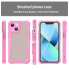 For iPhone 13 mini Armor Glaze PC Hybrid TPU Phone Case(Pink) - 2