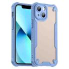 For iPhone 13 mini Armor Glaze PC Hybrid TPU Phone Case(Blue) - 1