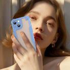 For iPhone 13 mini Armor Glaze PC Hybrid TPU Phone Case(Blue) - 3
