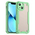 For iPhone 13 mini Armor Glaze PC Hybrid TPU Phone Case(Green) - 1