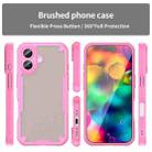 For iPhone 17 Armor Glaze PC Hybrid TPU Phone Case(Pink) - 2