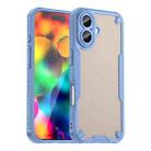 For iPhone 17 Armor Glaze PC Hybrid TPU Phone Case(Blue) - 1