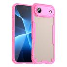 For iPhone 17 Air Armor Glaze PC Hybrid TPU Phone Case(Pink) - 1