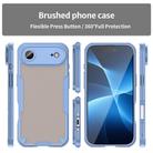 For iPhone 17 Air Armor Glaze PC Hybrid TPU Phone Case(Blue) - 3