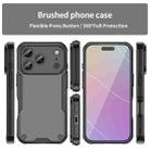 For iPhone 17 Pro Armor Glaze PC Hybrid TPU Phone Case(Black) - 3