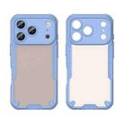 For iPhone 17 Pro Armor Glaze PC Hybrid TPU Phone Case(Blue) - 2