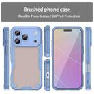 For iPhone 17 Pro Armor Glaze PC Hybrid TPU Phone Case(Blue) - 3