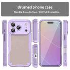For iPhone 17 Pro Armor Glaze PC Hybrid TPU Phone Case(Purple) - 3