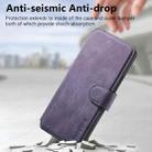For Motorola Moto E30 / E20 CaseNeo MagSafe RFID Anti-theft Retro Leather Phone Case(Purple) - 3