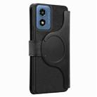 For Motorola Moto G Play 4G 2024 CaseNeo MagSafe RFID Anti-theft Retro Leather Phone Case(Black) - 3