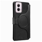 For Motorola Moto G Power 5G 2024 CaseNeo MagSafe RFID Anti-theft Retro Leather Phone Case(Black) - 3