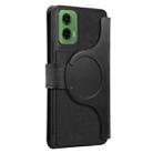 For Motorola Moto G35 CaseNeo MagSafe RFID Anti-theft Retro Leather Phone Case(Black) - 3