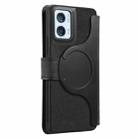For Motorola Moto G85 EU CaseNeo MagSafe RFID Anti-theft Retro Leather Phone Case(Black) - 3