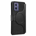 For Motorola Moto G05 CaseNeo MagSafe RFID Anti-theft Retro Leather Phone Case(Black) - 3