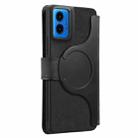 For Motorola Moto G45 5G CaseNeo MagSafe RFID Anti-theft Retro Leather Phone Case(Black) - 3
