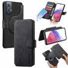For Motorola Edge 50 Fusion CaseNeo MagSafe RFID Anti-theft Retro Leather Phone Case(Black) - 1