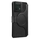 For Motorola Edge 50 Ultra CaseNeo MagSafe RFID Anti-theft Retro Leather Phone Case(Black) - 3