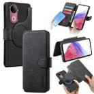 For vivo V50 CaseNeo MagSafe RFID Anti-theft Retro Leather Phone Case(Black) - 1