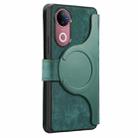 For vivo V50 CaseNeo MagSafe RFID Anti-theft Retro Leather Phone Case(Green) - 3