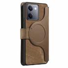 For vivo Y300+ / Y200 Pro 5G CaseNeo MagSafe RFID Anti-theft Retro Leather Phone Case(Brown) - 3
