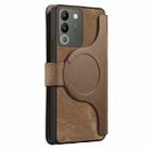 For vivo V29e / Y200 CaseNeo MagSafe RFID Anti-theft Retro Leather Phone Case(Brown) - 3
