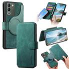 For vivo V29e / Y200 CaseNeo MagSafe RFID Anti-theft Retro Leather Phone Case(Green) - 1