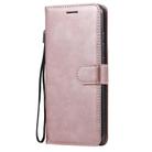 For Xiaomi Redmi 10X 5G / 10X Pro 5G Solid Color Horizontal Flip Protective Leather Case with Holder & Card Slots & Wallet & Photo Frame & Lanyard(Rose Gold) - 2
