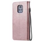 For Xiaomi Redmi 10X 5G / 10X Pro 5G Solid Color Horizontal Flip Protective Leather Case with Holder & Card Slots & Wallet & Photo Frame & Lanyard(Rose Gold) - 3