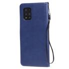 For Xiaomi Mi 10 Lite Solid Color Horizontal Flip Protective Leather Case with Holder & Card Slots & Wallet & Photo Frame & Lanyard(Blue) - 3