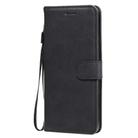 For Xiaomi Mi 10 Lite Solid Color Horizontal Flip Protective Leather Case with Holder & Card Slots & Wallet & Photo Frame & Lanyard(Black) - 2