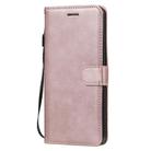 For Xiaomi Mi 10 Lite Solid Color Horizontal Flip Protective Leather Case with Holder & Card Slots & Wallet & Photo Frame & Lanyard(Rose Gold) - 2