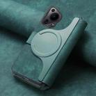 For Huawei Pura 70 Ultra CaseNeo MagSafe RFID Anti-theft Retro Leather Phone Case(Green) - 3