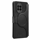 For Huawei nova 13 Pro CaseNeo MagSafe RFID Anti-theft Retro Leather Phone Case(Black) - 3