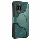 For Huawei nova 13 Pro CaseNeo MagSafe RFID Anti-theft Retro Leather Phone Case(Green) - 3