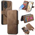 For Honor 200 CaseNeo MagSafe RFID Anti-theft Retro Leather Phone Case(Brown) - 1