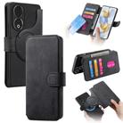For Honor 90 CaseNeo MagSafe RFID Anti-theft Retro Leather Phone Case(Black) - 1
