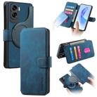 For Honor 90 Lite CaseNeo MagSafe RFID Anti-theft Retro Leather Phone Case(Blue) - 1