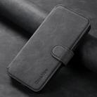 For Honor X6a CaseNeo MagSafe RFID Anti-theft Retro Leather Phone Case(Black) - 2