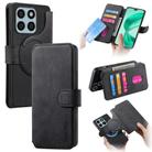 For Honor X8b CaseNeo MagSafe RFID Anti-theft Retro Leather Phone Case(Black) - 1