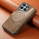 For Honor X8b CaseNeo MagSafe RFID Anti-theft Retro Leather Phone Case(Brown) - 3