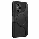 For Honor 300 Ultra CaseNeo MagSafe RFID Anti-theft Retro Leather Phone Case(Black) - 3