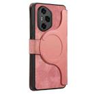 For Honor 300 Ultra CaseNeo MagSafe RFID Anti-theft Retro Leather Phone Case(Pink) - 3